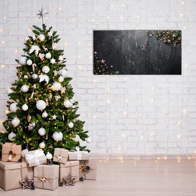 Quadro acrílico Decorações para árvores de Natal Estrelas de Natal