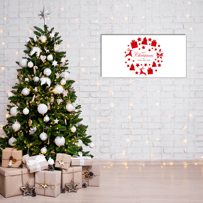 Quadro acrílico Decorações de Natal Feriados