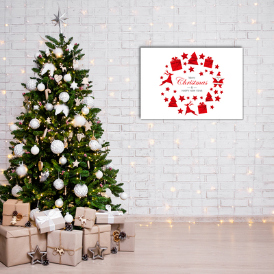 Quadro acrílico Decorações de Natal Feriados