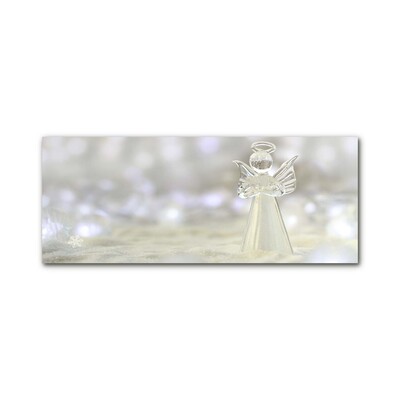 Quadro acrílico Enfeite de anjo de vidro de Natal