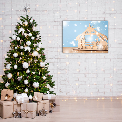 Quadro acrílico Estábulo Sagrado do Inverno