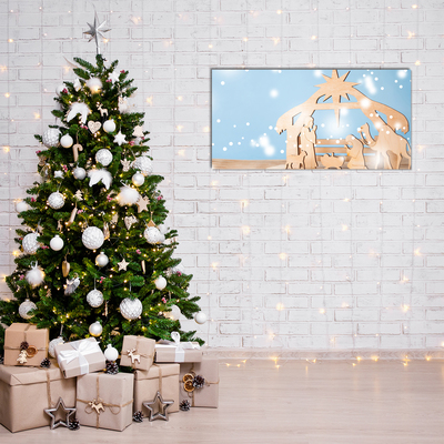 Quadro acrílico Estábulo Sagrado do Inverno