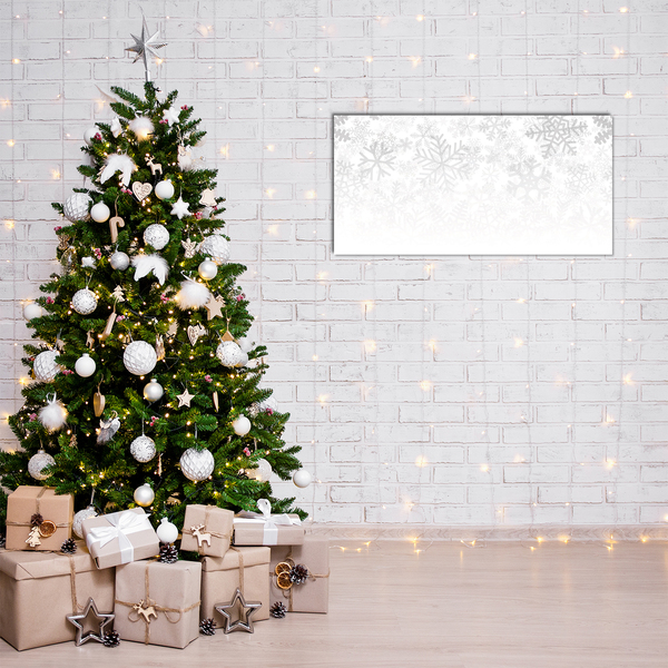 Quadro acrílico Flocos de neve de inverno