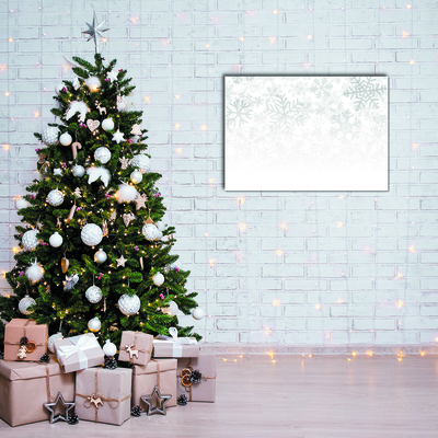 Quadro acrílico Flocos de neve de inverno