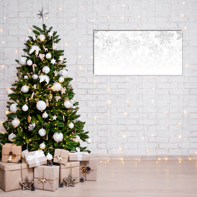 Quadro acrílico Flocos de neve de inverno