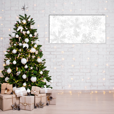 Quadro acrílico Flocos de neve de inverno