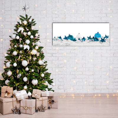 Quadro acrílico Enfeites Decorações de Natal Neve