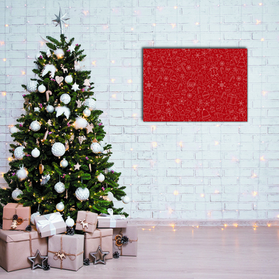 Quadro acrílico Enfeites de Natal Decoração de Inverno
