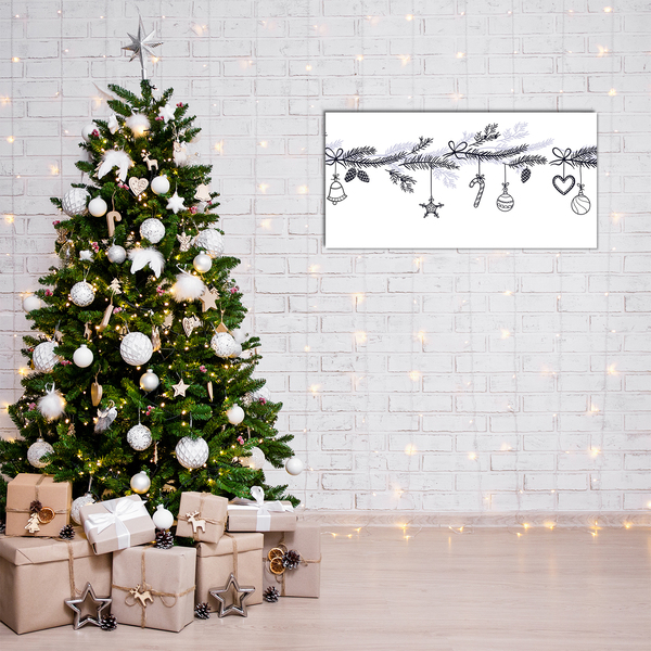 Quadro acrílico Decorações de Natal Decorações de Inverno