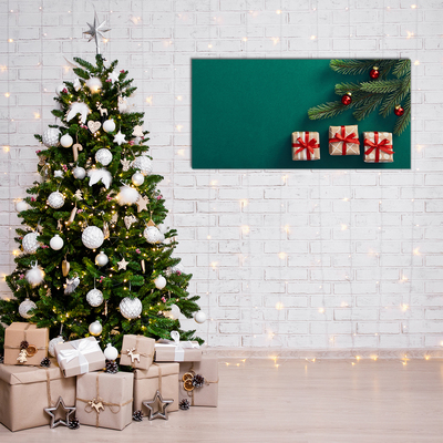 Quadro acrílico Presentes Árvore de Natal Feriados Inverno