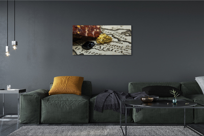 Pintura em tela Mapa de ouro