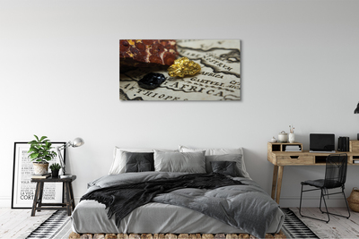 Pintura em tela Mapa de ouro