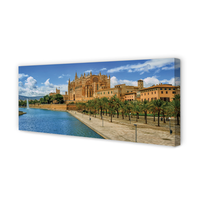 Quadro em tela Catedral Gótica de Palmeira da Espanha