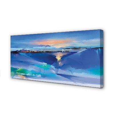 Quadro em tela Nuvens de árvores