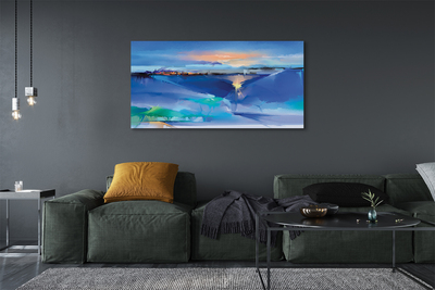 Quadro em tela Nuvens de árvores