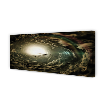 Pintura em tela Pássaros das nuvens