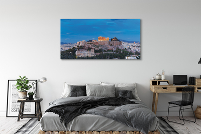 Pintura em tela Panorama da Grécia em Atenas