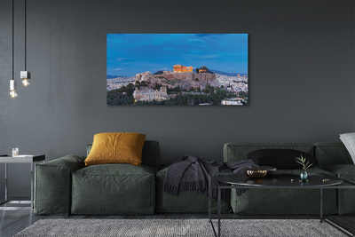 Pintura em tela Panorama da Grécia em Atenas