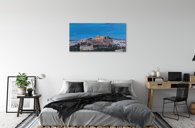 Pintura em tela Panorama da Grécia em Atenas