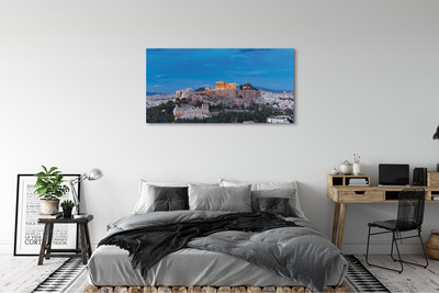 Pintura em tela Panorama da Grécia em Atenas