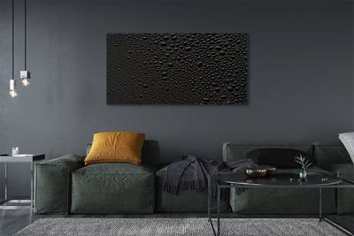 Pintura em tela Gotas de orvalho de água