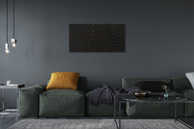 Pintura em tela Gotas de orvalho de água