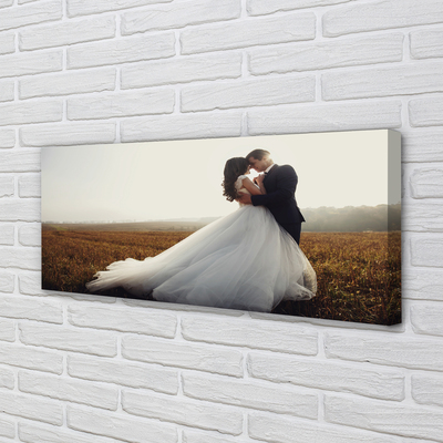 Pintura em tela Paraíso dos noivos