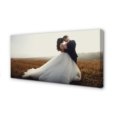 Pintura em tela Paraíso dos noivos