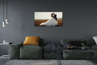 Pintura em tela Paraíso dos noivos