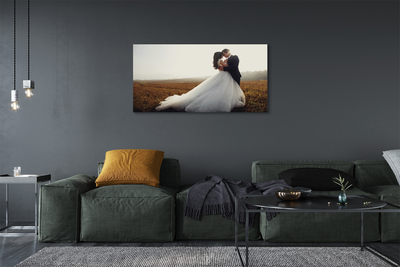 Pintura em tela Paraíso dos noivos