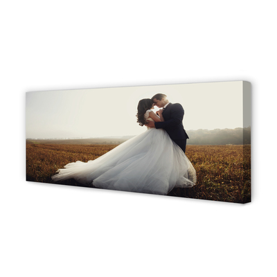 Pintura em tela Paraíso dos noivos