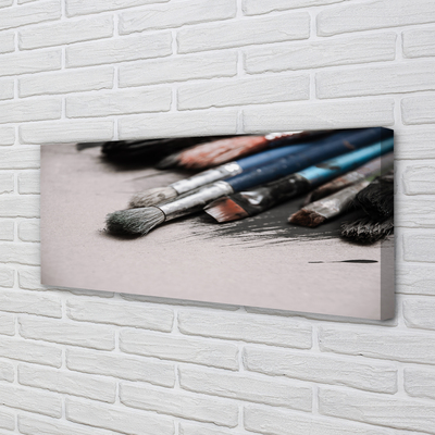 Quadro em tela Pincéis de pintura