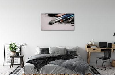 Quadro em tela Pincéis de pintura