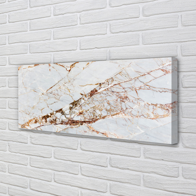 Pintura em tela Parede de pedra e mármore