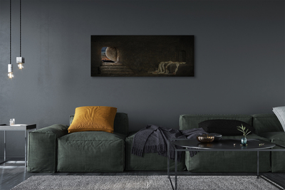 Pintura em tela Caverna das Cruzes