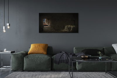 Pintura em tela Caverna das Cruzes