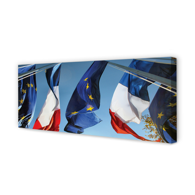 Quadro em tela Bandeiras