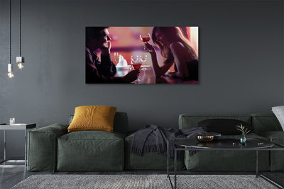 Pintura em tela Óculos de pessoas