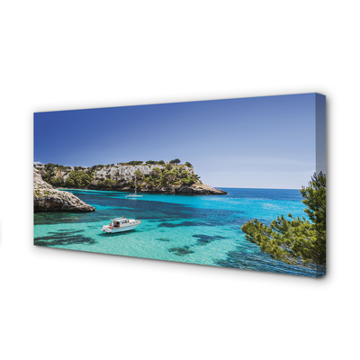 Quadro em tela Costa do Mar das Falésias da Espanha