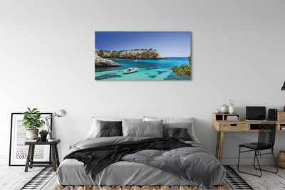 Quadro em tela Costa do Mar das Falésias da Espanha