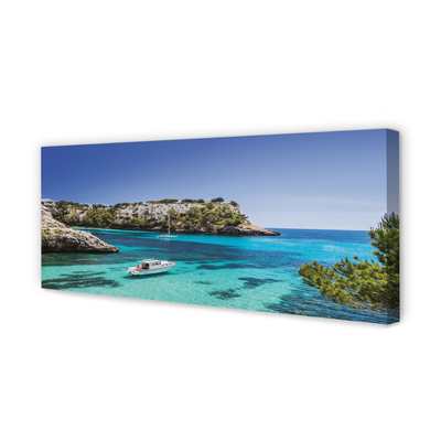 Quadro em tela Costa do Mar das Falésias da Espanha