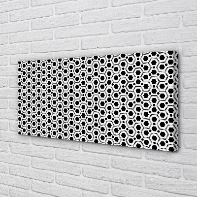 Pintura em tela Hexágonos