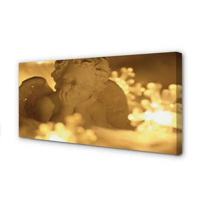 Pintura em tela Anjo Reclinado da Lâmpada