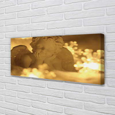 Pintura em tela Anjo Reclinado da Lâmpada