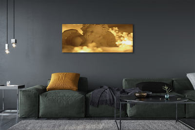 Pintura em tela Anjo Reclinado da Lâmpada