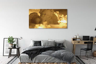 Pintura em tela Anjo Reclinado da Lâmpada