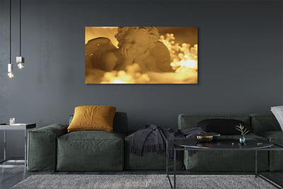 Pintura em tela Anjo Reclinado da Lâmpada