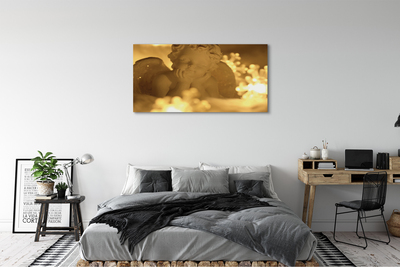 Pintura em tela Anjo Reclinado da Lâmpada