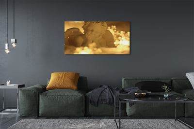 Pintura em tela Anjo Reclinado da Lâmpada