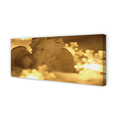 Pintura em tela Anjo Reclinado da Lâmpada